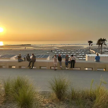 아파트 Modern Met Frontaal Zeezicht Te Westende